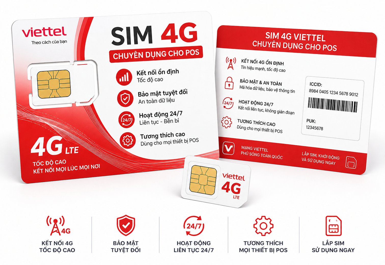Sim 4G Chuyên Dụng